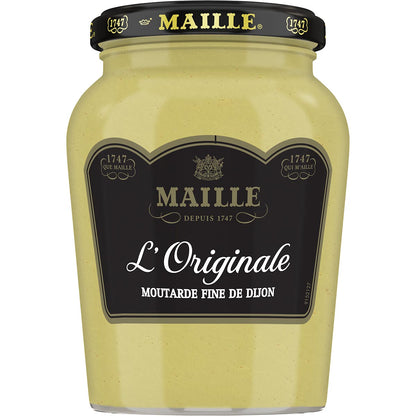MAILLE Dijon Senf 'Fine de Dijon' 360g: Verfeinern Sie Ihre Gerichte