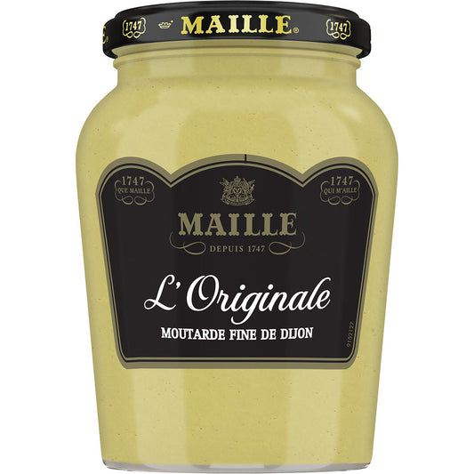 MAILLE Dijon Senf 'Fine de Dijon' 360g: Verfeinern Sie Ihre Gerichte