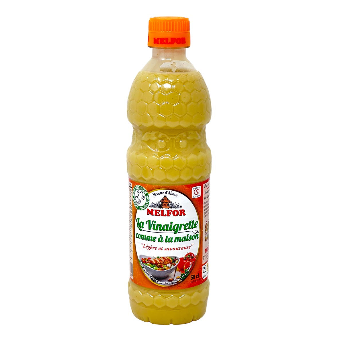 Melfor Vinaigrette „Comme à la maison“ traditionelle Salat Sauce 0,5 L
