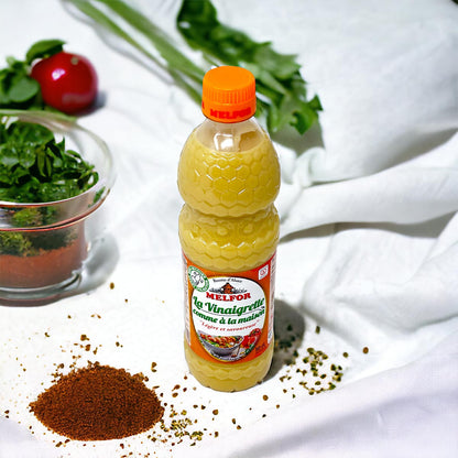 Melfor Vinaigrette „Comme à la maison“ traditionelle Salat Sauce 0,5 L