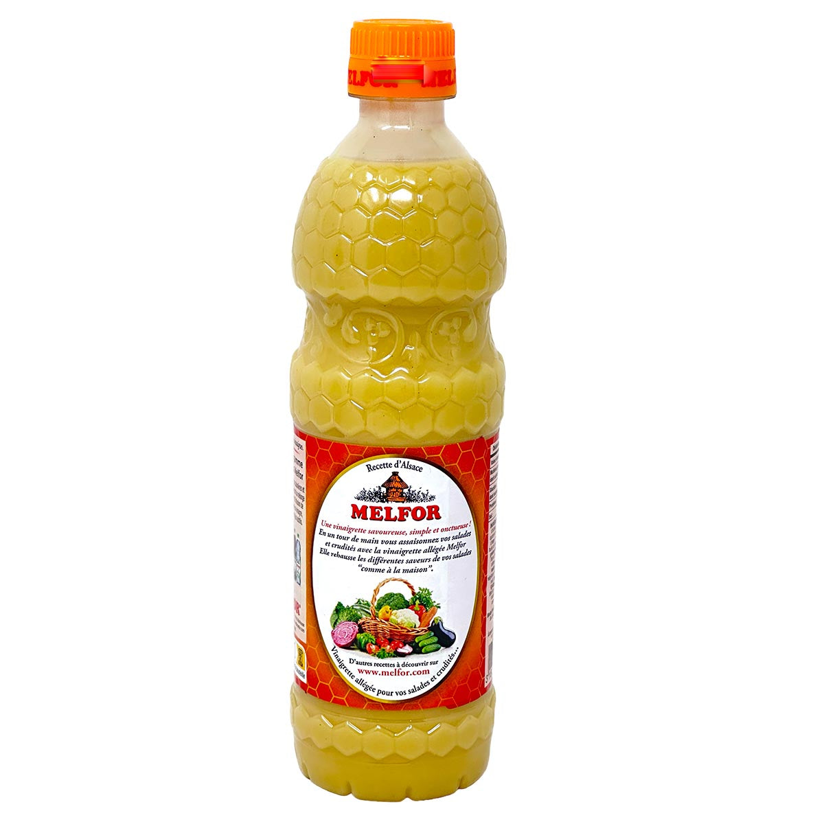 Melfor Vinaigrette „Comme à la maison“ traditionelle Salat Sauce 0,5 L