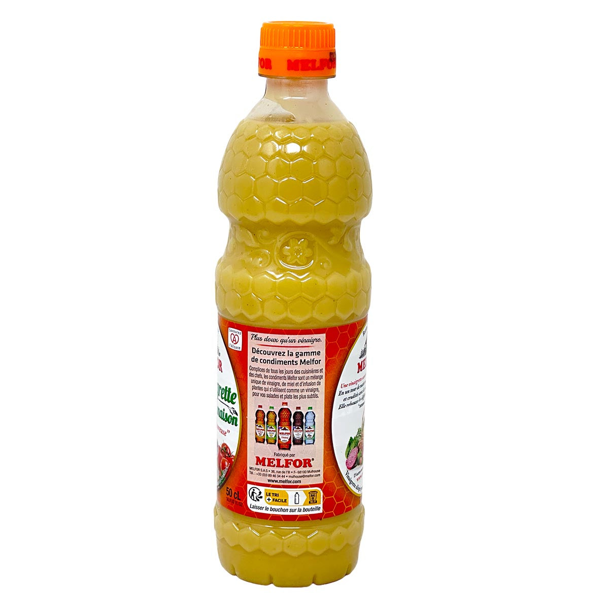 Melfor Vinaigrette „Comme à la maison“ traditionelle Salat Sauce 0,5 L