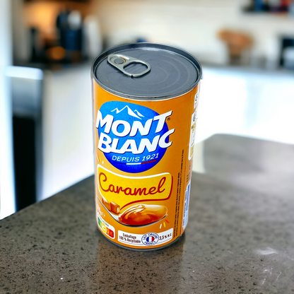 Mont Blanc Creme Caramel Verführerisches Karamell-Pudding-Dessert cremige Perfektion