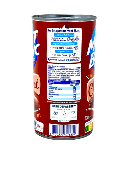 Mont Blanc La Crème Dessert au Chocolat - Schokoladengenuss aus Frankreich