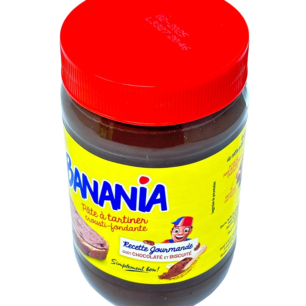 Pâte à tartiner Banania Cacao Céréales Bananes Bananen Schoko Creme 750 g
