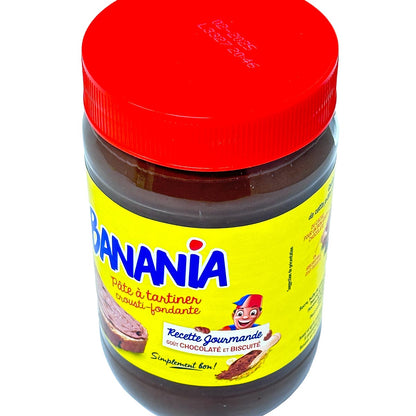 Pâte à tartiner Banania Cacao Céréales Bananes Bananen Schoko Creme 750 g