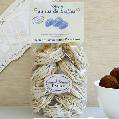 Pâtes Fabre Gourmet Tagliatelle mit Trüffel "Saint John" 250g - Französische Delikatesse
