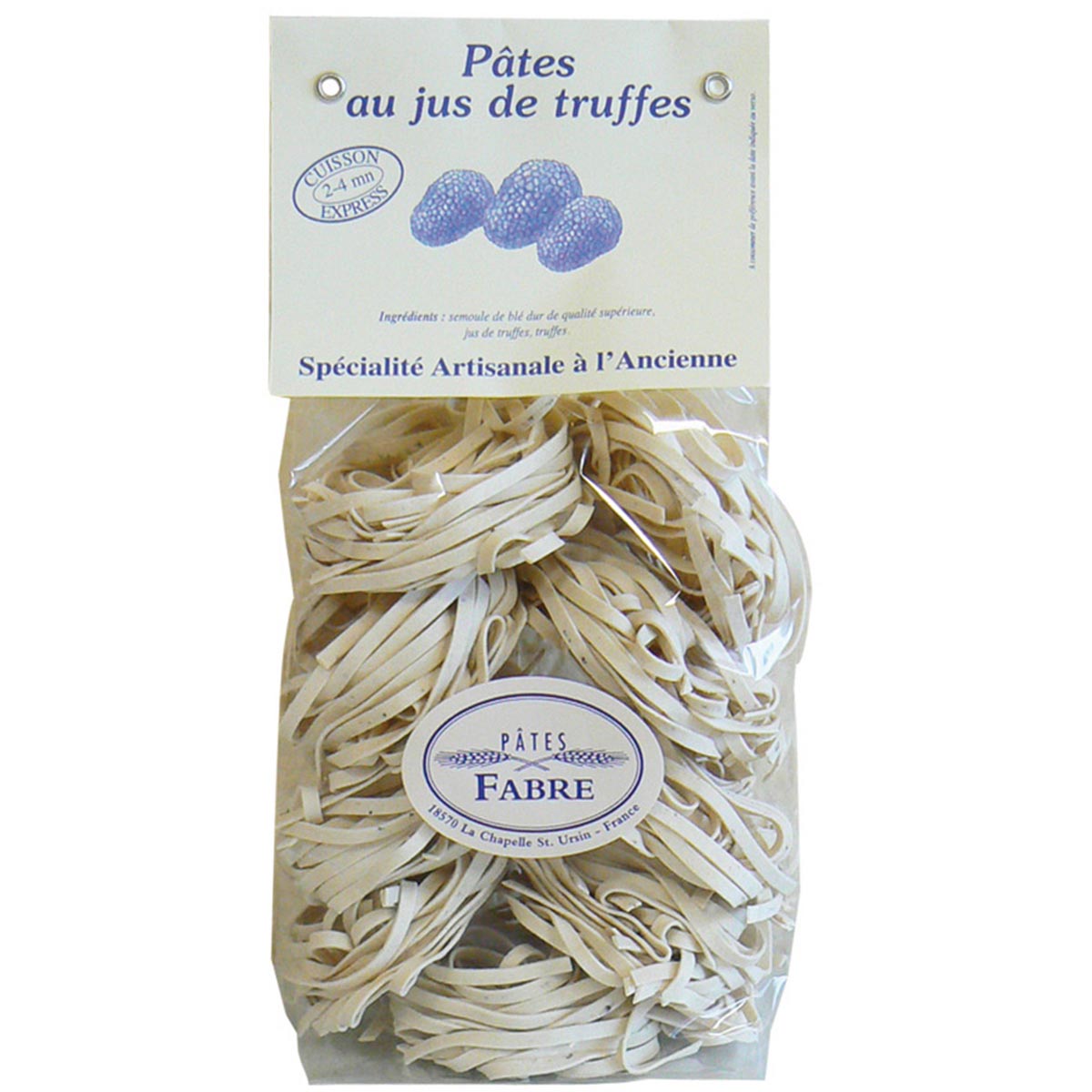 Pâtes Fabre Gourmet Tagliatelle mit Trüffel "Saint John" 250g