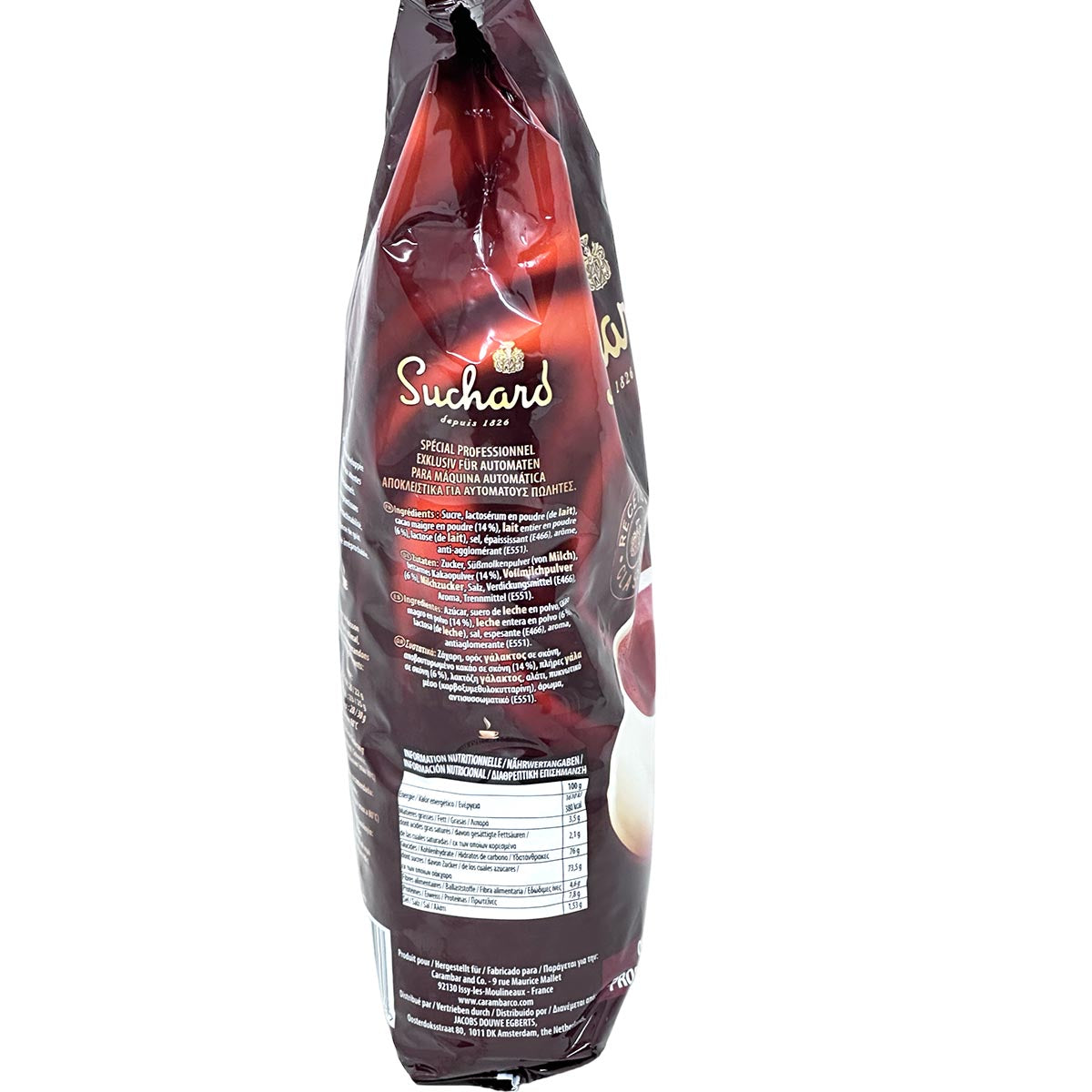 Suchard Kakao Schokolade - 1KG Beutel - Zum Auflösen in warmer oder kalter Milch