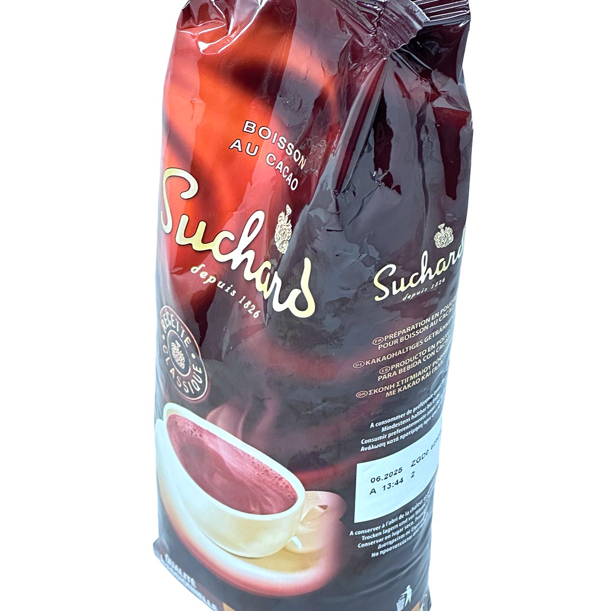 Suchard Kakao Schokolade - 1KG Beutel - Zum Auflösen in warmer oder kalter Milch
