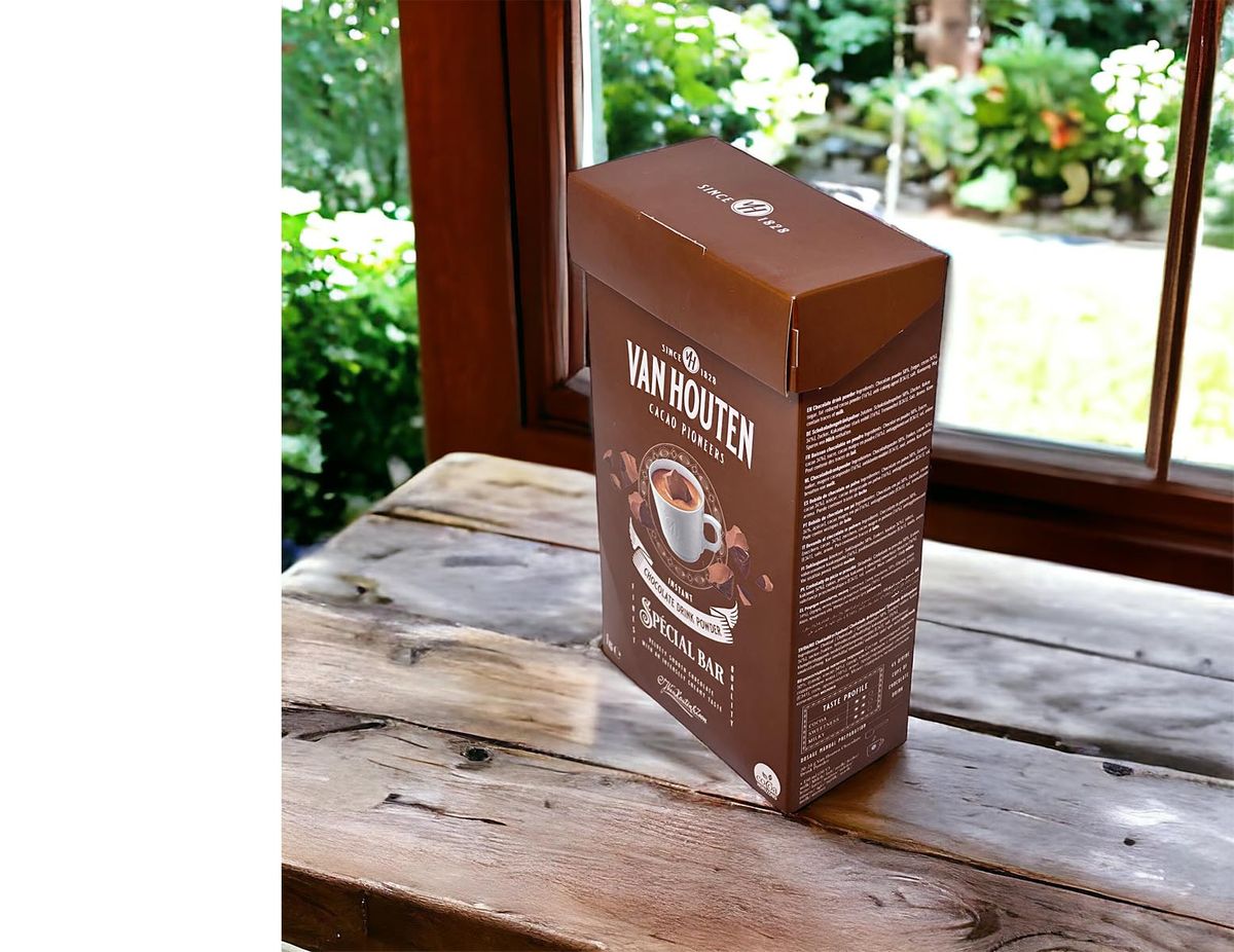 VAN HOUTEN Special Bar Trinkschokolade - 1kg köstlich cremig für puren Genuss