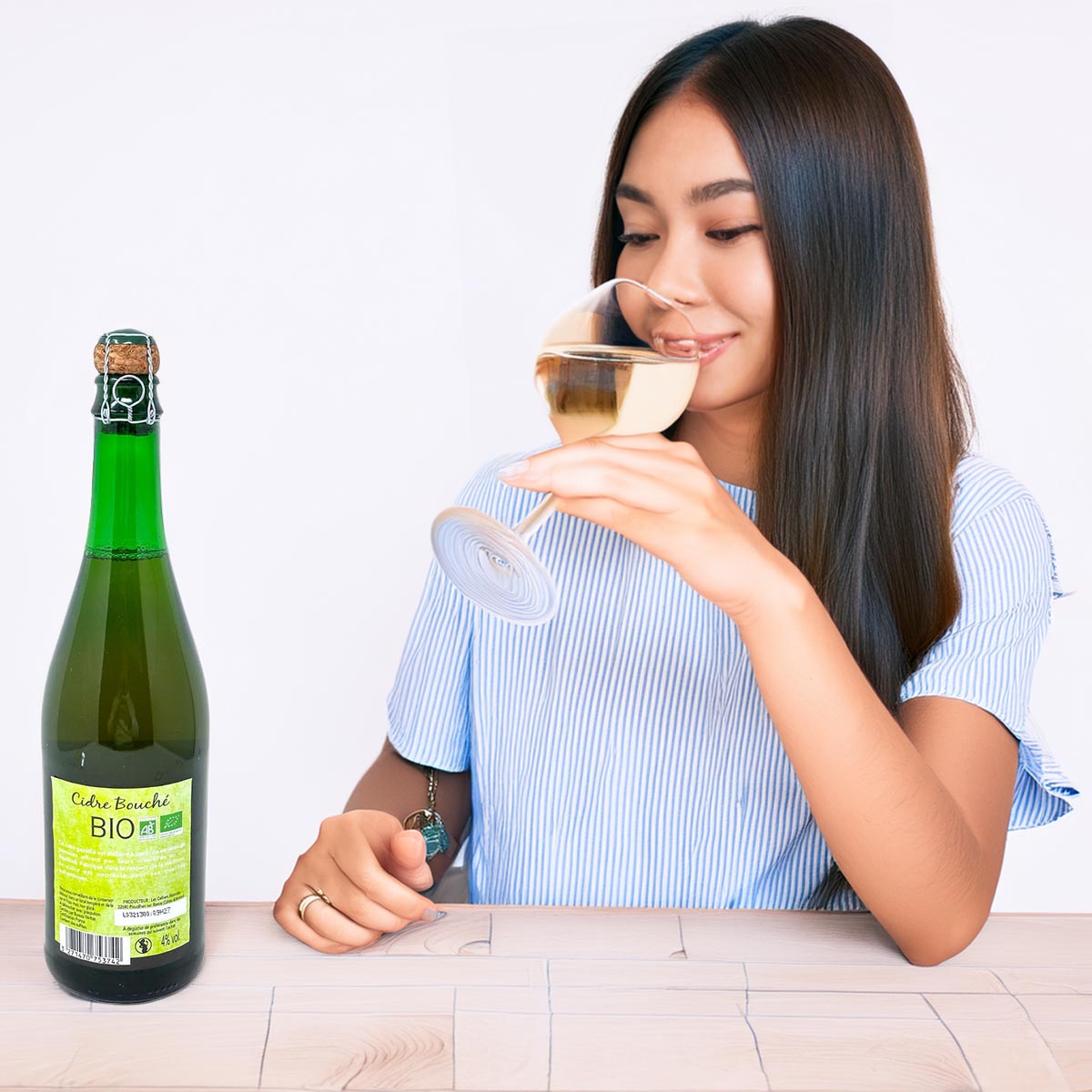 Val de Rance Cidre de Bretagne Biologique 6 x 0,75L – Bio Apfelwein aus Frankreich