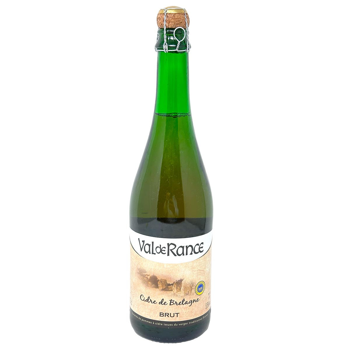 Val de Rance Cidre de Bretagne Brut Apfelwein aus Frankreich 0,75 Liter
