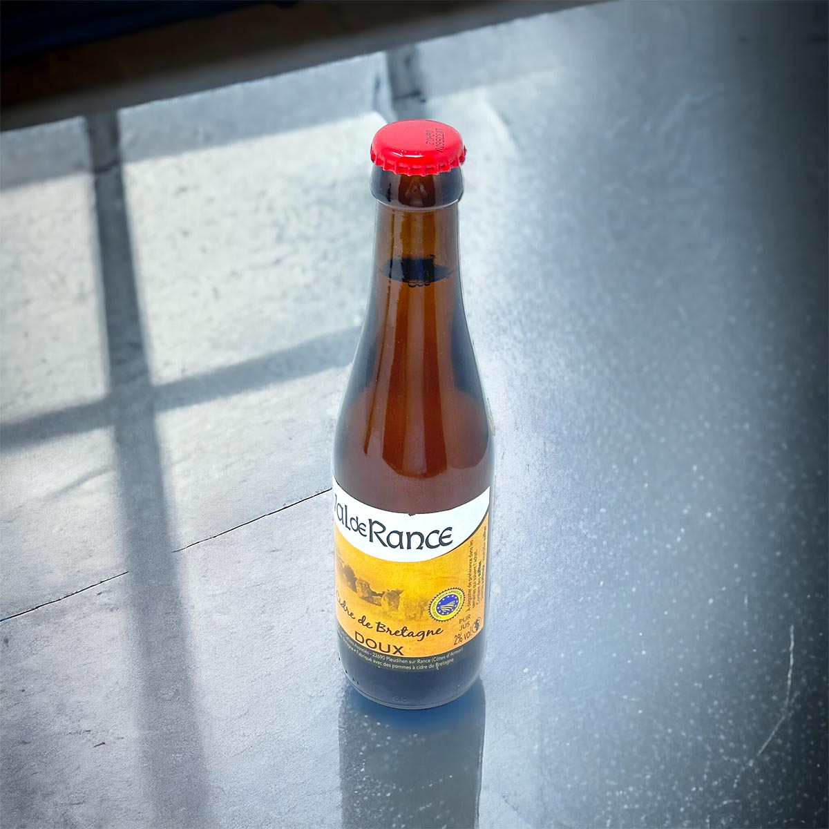 Val de Rance Cidre de Bretagne Doux Apfelwein aus Frankreich 0,25 Liter