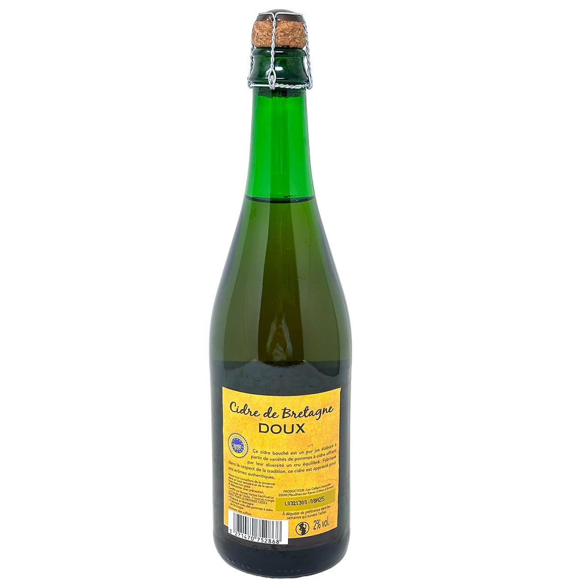 Val de Rance Cidre de Bretagne Doux Apfelwein aus Frankreich 6 x 0,75 Liter