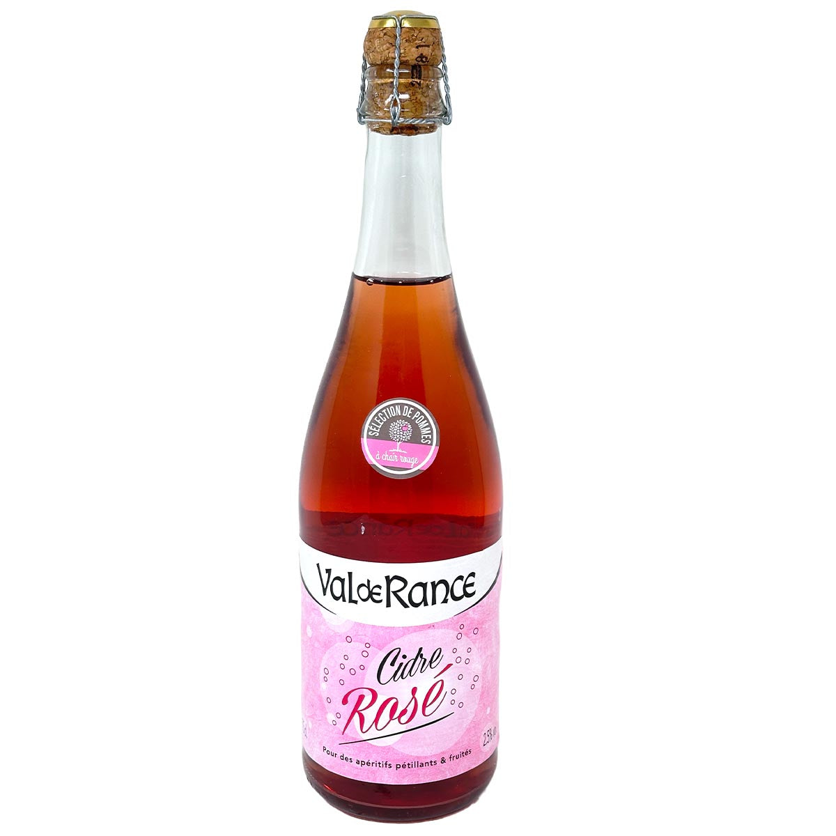 Val de Rance Cidre de Bretagne Rosé Apfelwein aus Frankreich 6 x  0,75 Liter