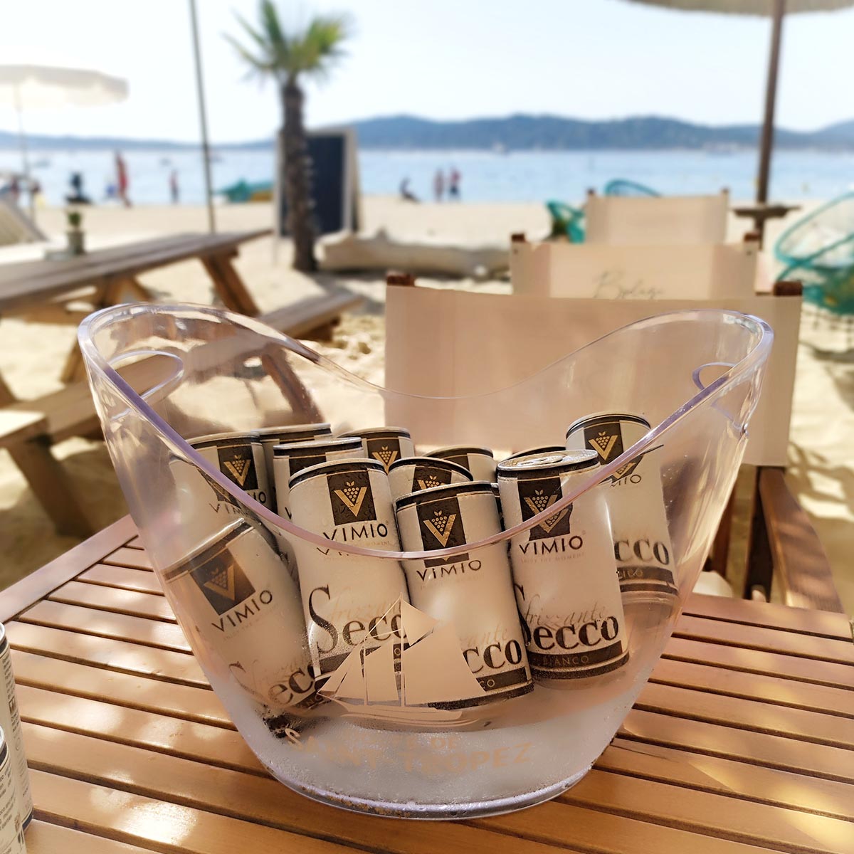 Vimio Spritziger Trinkgenuss: Secco Frizzante Perlwein, 10,5% vol, 200ml