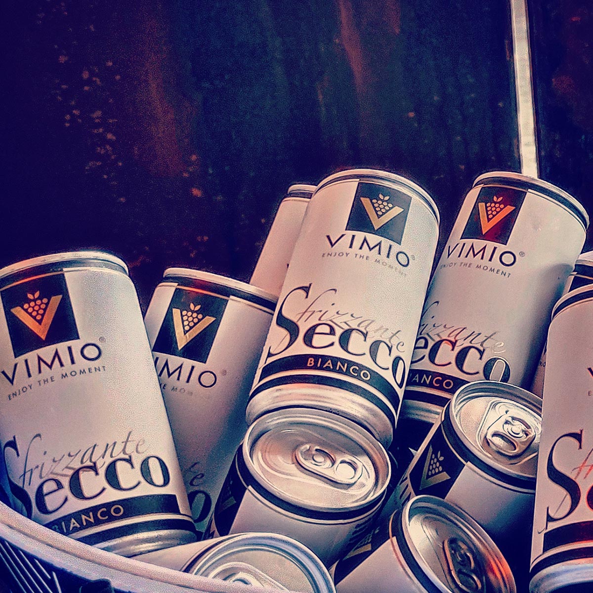 Vimio Spritziger Trinkgenuss: Secco Frizzante Perlwein, 10,5% vol, 200ml