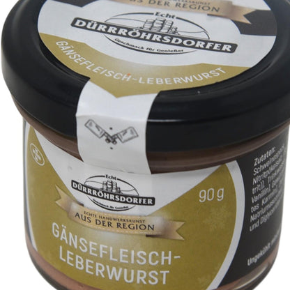 Dürrröhrsdorfer Gänsefleisch-Leberwurst – Feinster Genuss aus traditioneller Herstellung
