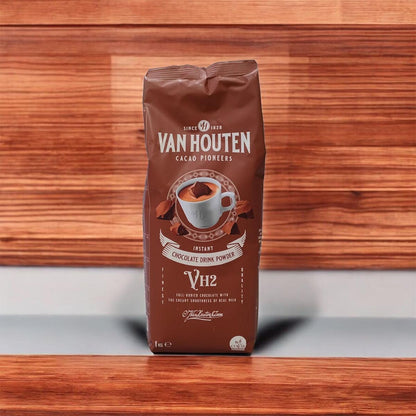 VAN HOUTEN VH2: Trinkschokolade mit kräftigem Kakao, Schoko-Kakao-Genuss 1kg