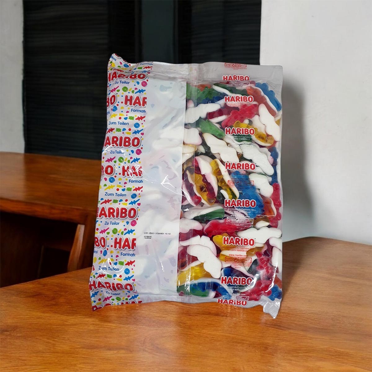 Haribo Croco Krokodile Vrac 2KG Mega Beutel – Fruchtige Gummibonbons aus Frankreich