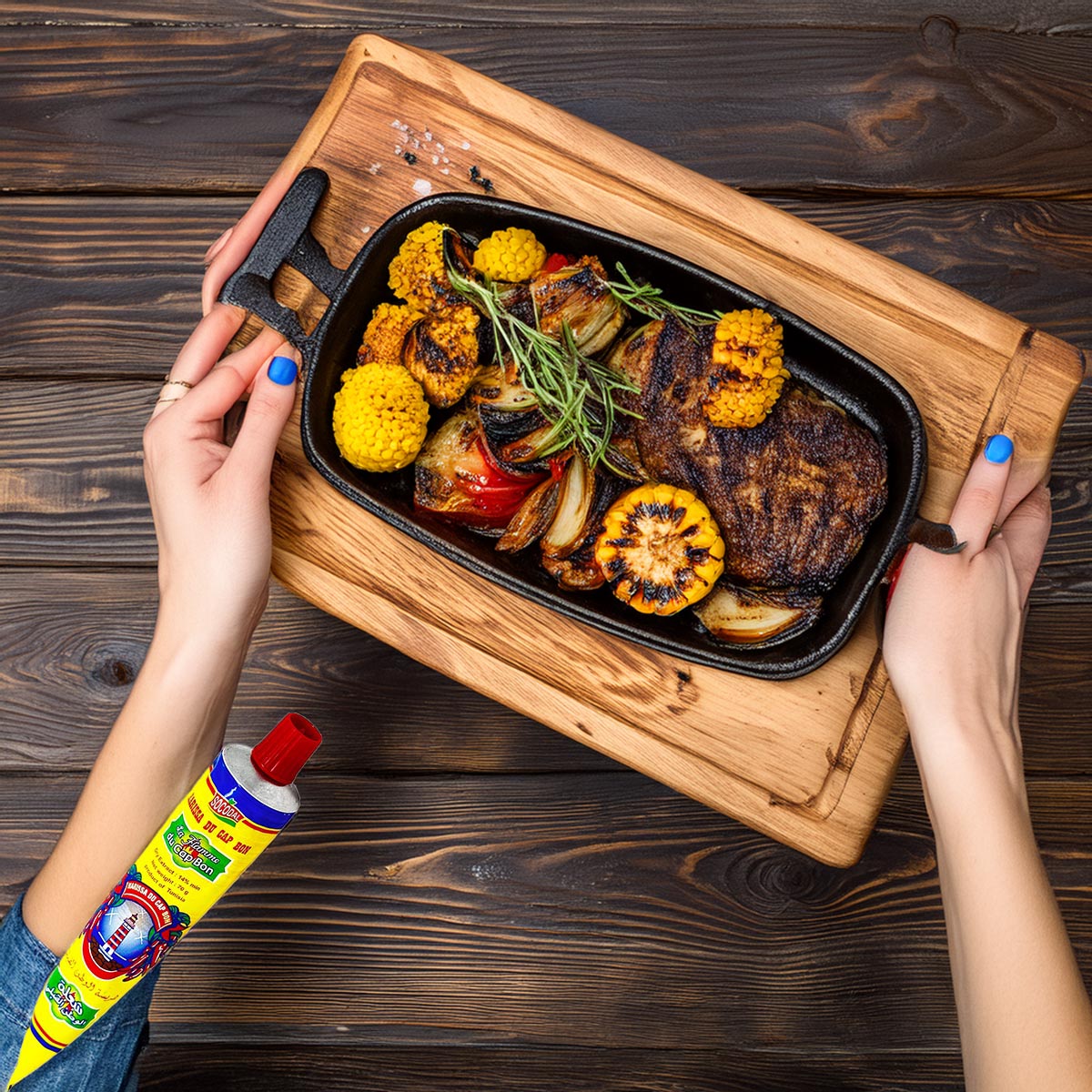 Harissa  Le Phare du CAP BON  SEHR SCHARF CHILI Paste 140 Gramm Tube