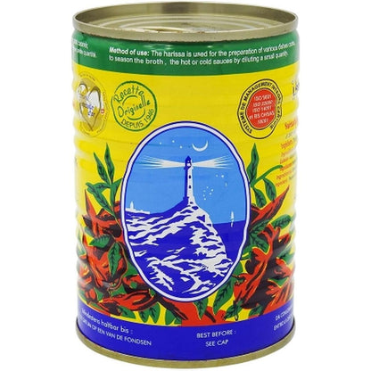 Le Phare du Cap Bon Harissa: Scharfe Chili-Würzpaste, 380g Dose
