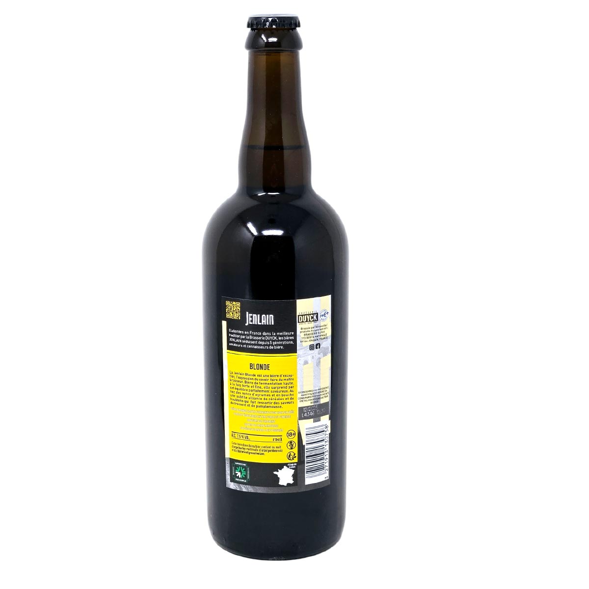 Bière de Garde Jenlain Blonde 750ml – Neue Rezeptur, 7,5% vol., Original aus Frankreich