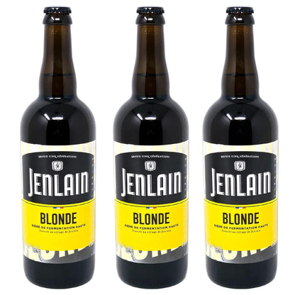 Bière de Garde Jenlain Blonde NEUE REZEPTUR 3x 750ml 7,5%  Original aus Frankreich