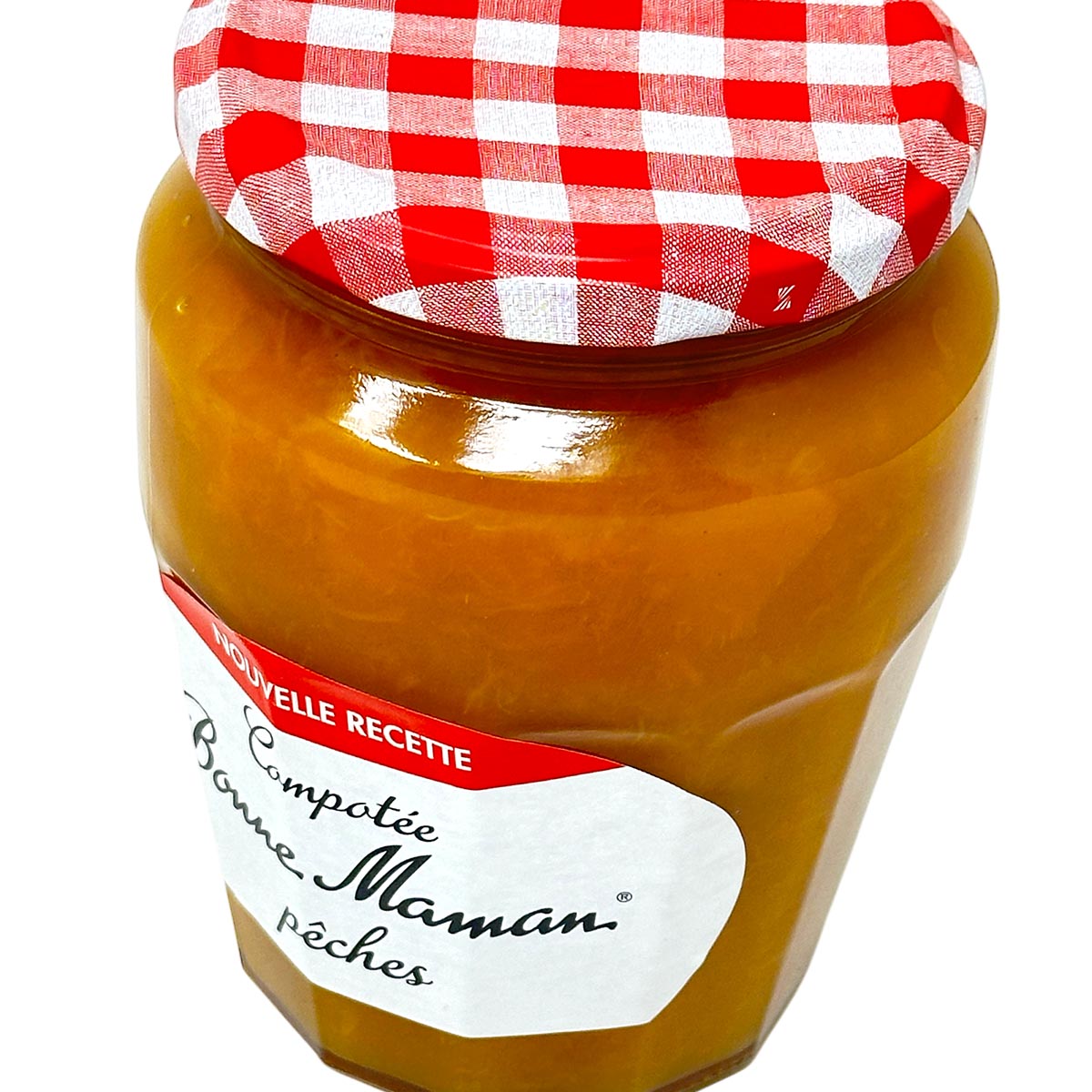 Bonne Maman Compotée Pêches - Sonnengereifter Pfirsichgenuss in jedem Bissen NEUE REZEPTUR