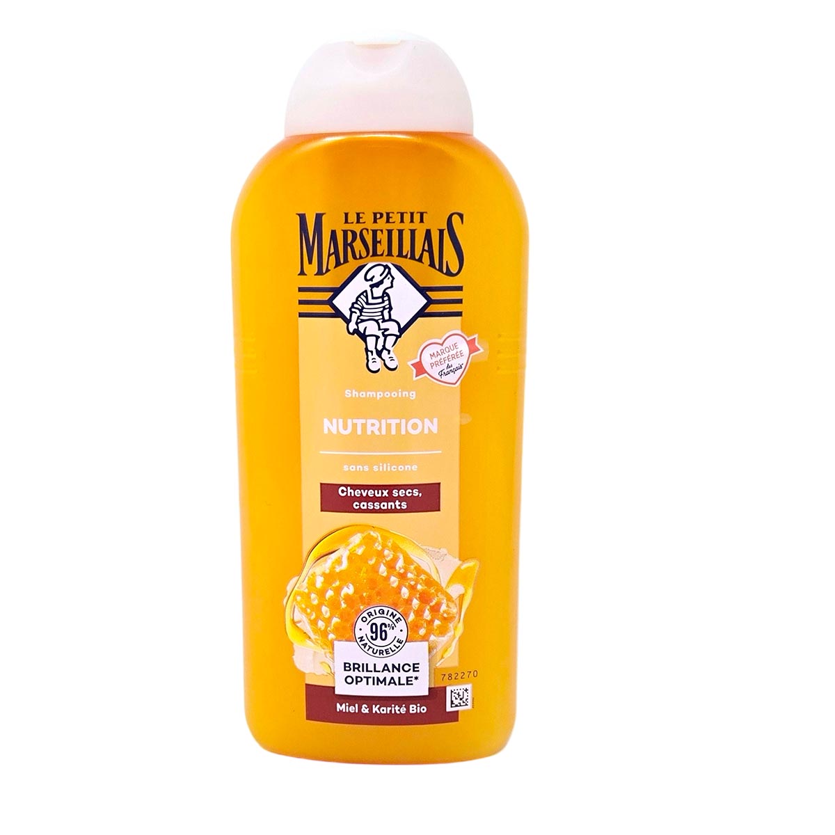 Le Petit Marseillais Shampoo Shea & Honig – Feuchtigkeitspflege für trockenes Haar 300 ml