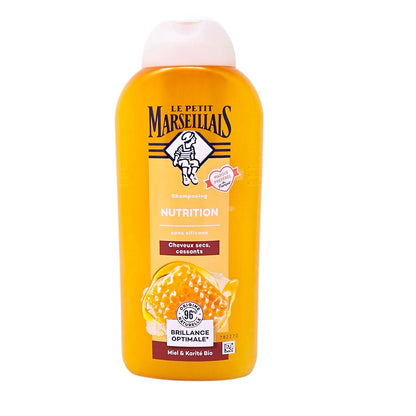 Le Petit Marseillais Shampoo Shea & Honig – Feuchtigkeitspflege für trockenes Haar 300 ml