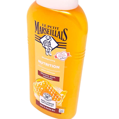 Le Petit Marseillais Shampoo Shea & Honig – Feuchtigkeitspflege für trockenes Haar 300 ml