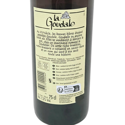 La Goudale Lagerbier 6 x 750ml - Französisches Bier 7,2% vol.