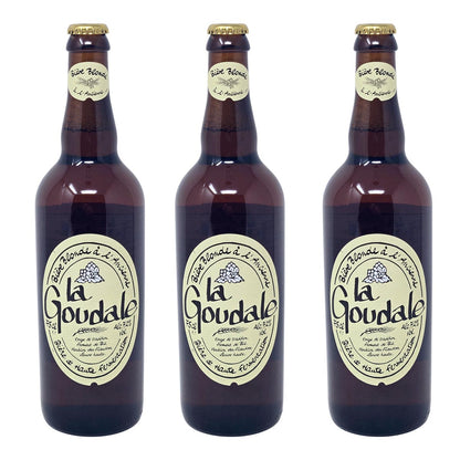 La Goudale Lagerbier 3 x 750ml - Französisches Bier 7,2% vol.