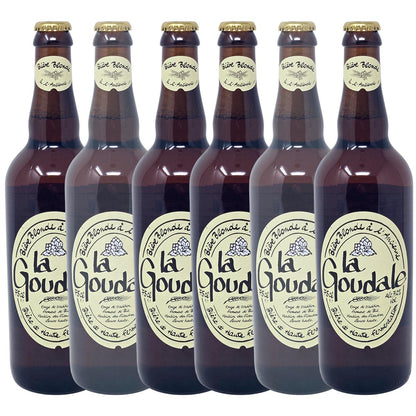 La Goudale Lagerbier 6 x 750ml - Französisches Bier 7,2% vol.