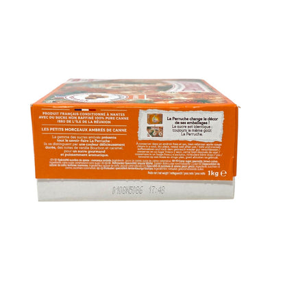 La Perruche Brauner Rohrzuckerwürfel - Natürlich süßen, perfekt für Kaffee und Desserts, 1kg Gramm