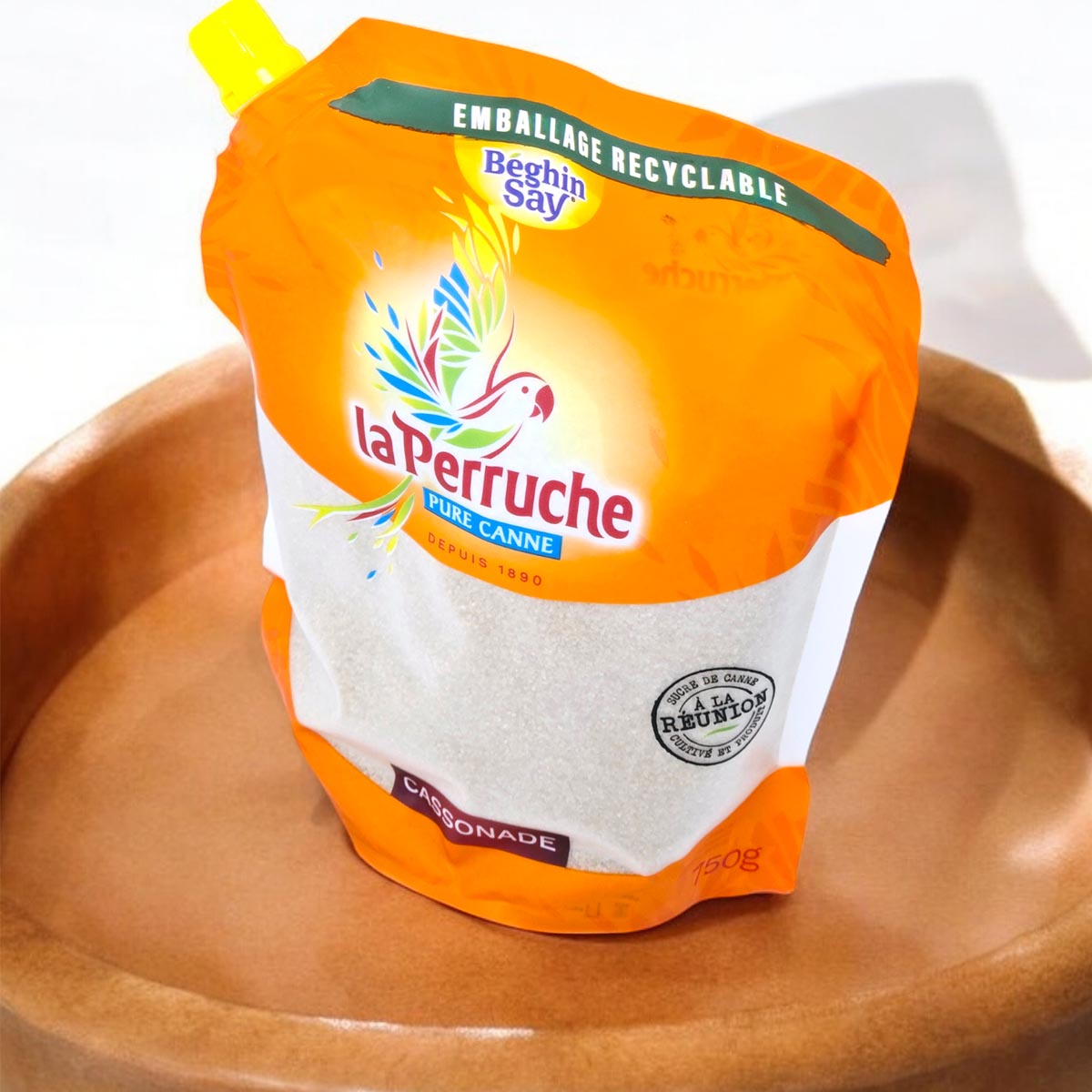 La Perruche Brauner Rohrzucker 750g Nachfüllbeutel – Natürlicher Geschmack im Alltag