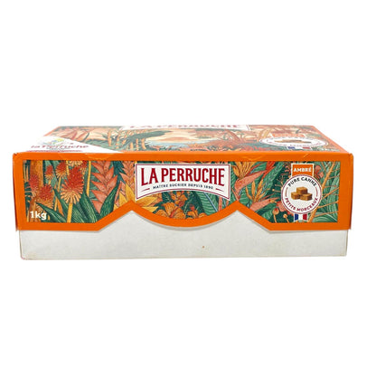 La Perruche Brauner Rohrzuckerwürfel - Natürlich süßen, perfekt für Kaffee und Desserts, 1kg Gramm