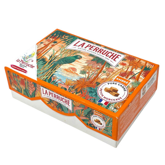 La Perruche Brauner Rohrzuckerwürfel - Natürlich süßen, perfekt für Kaffee und Desserts, 1kg Gramm