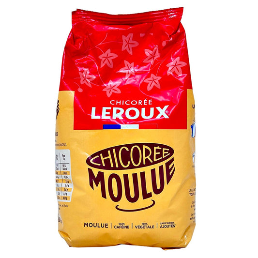 Leroux Chicorée torréfiée Moulue Gemahlener Zichorienkaffee ohne Koffein 500gr.