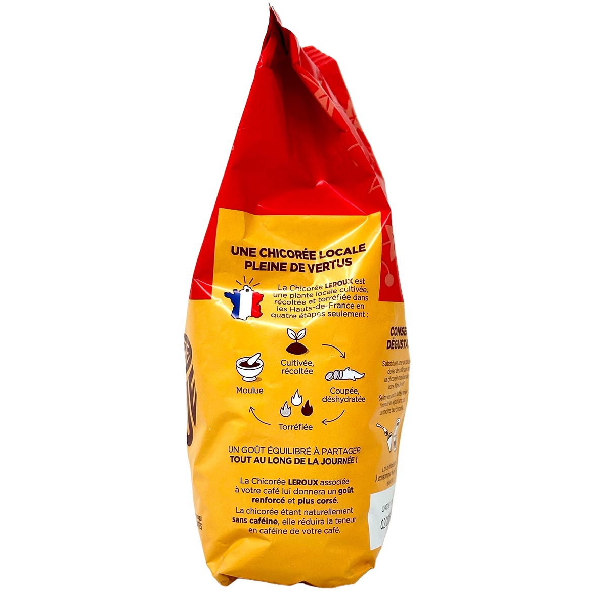 Leroux Chicorée torréfiée Moulue Gemahlener Zichorienkaffee ohne Koffein 500gr.