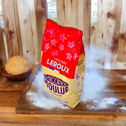Leroux Chicorée torréfiée Moulue Gemahlener Zichorienkaffee ohne Koffein 500gr.