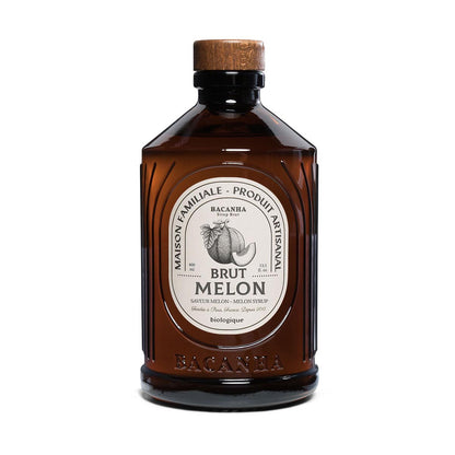 Bacanha BIO Melonen Sirup 400 ml - Französischer Genuss in jeder Flasche