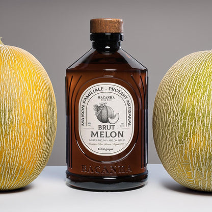 Bacanha BIO Melonen Sirup 400 ml - Französischer Genuss in jeder Flasche