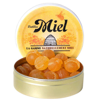 APIPHARMA Honig-Pastillen – Handgefertigte mit Auvergne-Honig aus Frankreich, 50g