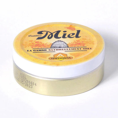 APIPHARMA Honig-Pastillen – Handgefertigte mit Auvergne-Honig aus Frankreich, 50g