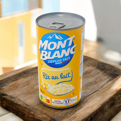 Mont Blanc RIZ AU LAIT - Cremiger Milchreis im 570g Becher, traditionell französisch