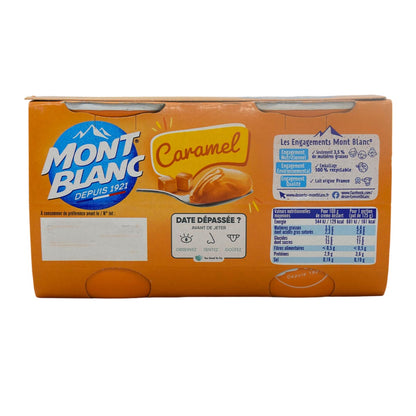 Mont Blanc Creme Caramel: Verführerisches Karamell-Pudding-Dessert in cremiger Perfektion 4 x 125g