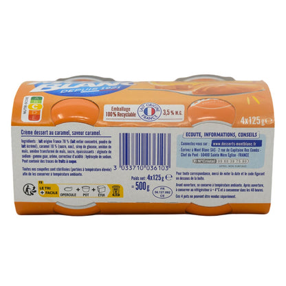 Mont Blanc Creme Caramel: Verführerisches Karamell-Pudding-Dessert in cremiger Perfektion 4 x 125g